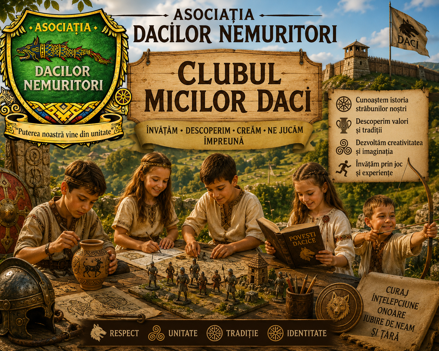 Clubul Micilor Daci – Asociația Dacilor Nemuritori